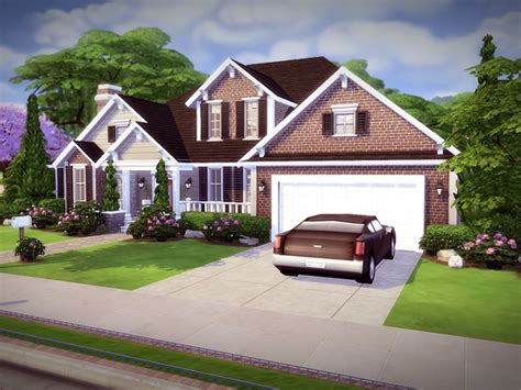 Sprucecourt No Cc House By Melcastro91 At Tsr Sims 4 Updates