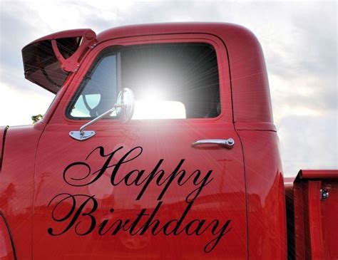Happy Birthday Trucker Images