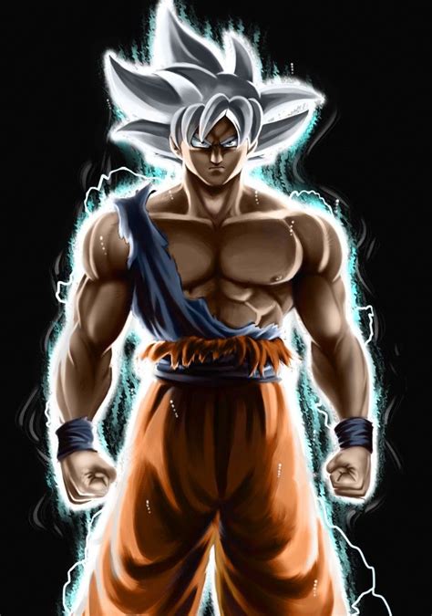 Goku Ultra Instinct Mastered Dragon Ball Super Super Héroe Heroe