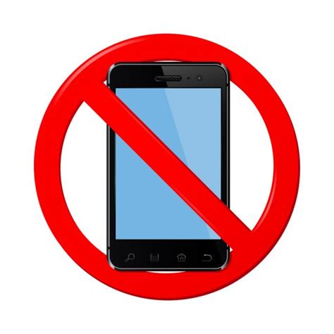 Do Not Use Mobile Phone Sign Stock Vector Image By ©fad82 103434898