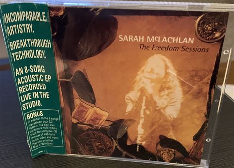 Sarah Mclachlan The Freedom Sessions Cd 1995 Arista Acoustic Ep Bonus Cd Rom 78221878425 Ebay