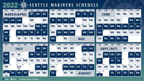 Chia Sẻ 73 Về Mlb Seattle Mariners Schedule Mới Nhất Vn
