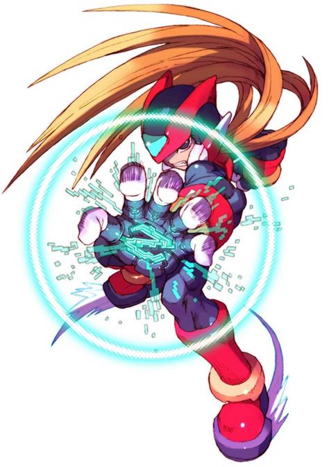 Zero Zero Knuckle Characters Art Mega Man Zero 4 Mega Man Art