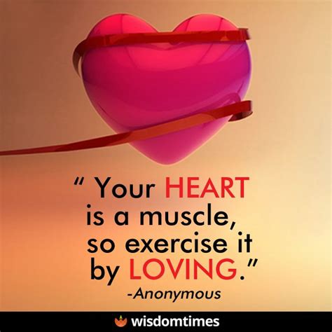 A Strong Heart Is A Healthy Heart Exercise Your Heart By Loving