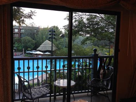 Pool View From Room 3rd Floor Picture Of Disneys Animal Kingdom