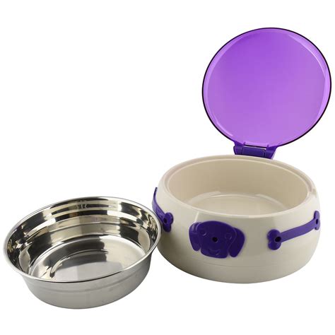 With no bowl, the water flows right back into the chamber, so it doesn't sit and get stagnant. 5 Infrared Automatic Sensor Pet Dog Feeder Open Close Lid ...