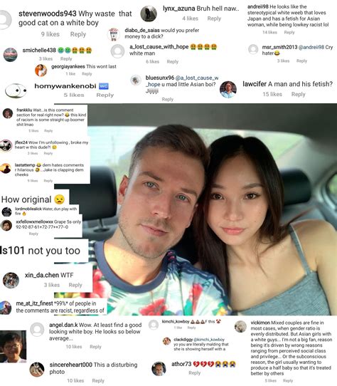 Salty Comments Towards Jake N Bake And Water Lynn Wmaf White Male Asian Female Know Your Meme