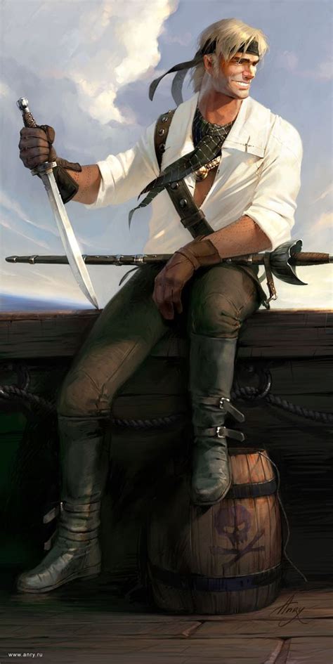 Pin By Andy On Character Art Male Character Portraits Pirate Art