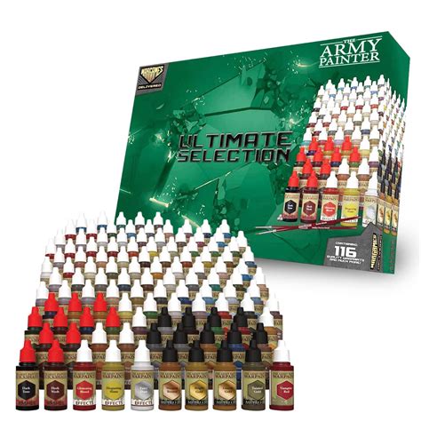 Buy Wargames Delivered The Army Painter 116 Acrylic Paint Set Miniature