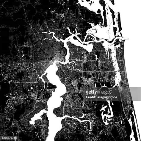 Jacksonville Map Vector Photos And Premium High Res Pictures Getty Images