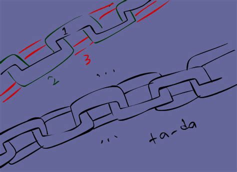 How To Draw Chains In 3 Easy Steps By Parangsakti On Deviantart