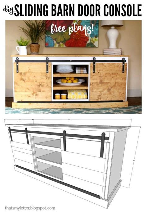 Building a diy kitchen island with storage may not be the easiest diy project but this one is as easy as they get. DIY Sliding Barn Door Console Hardware Tutorial - Jaime ...