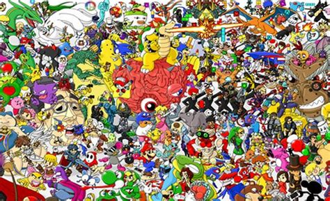 Nintendo Characters Wallpaper Wallpapersafari