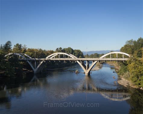Caveman Bridge East View Frame Of View