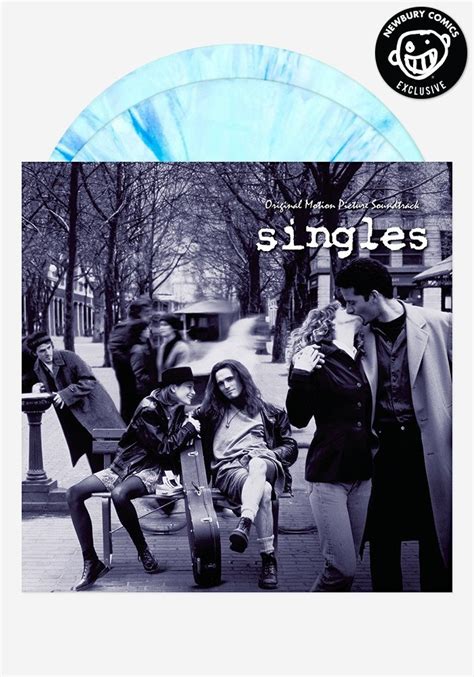 Singles Soundtrack Newbury Comics Exclusive 2 Lp Blue And White Marble