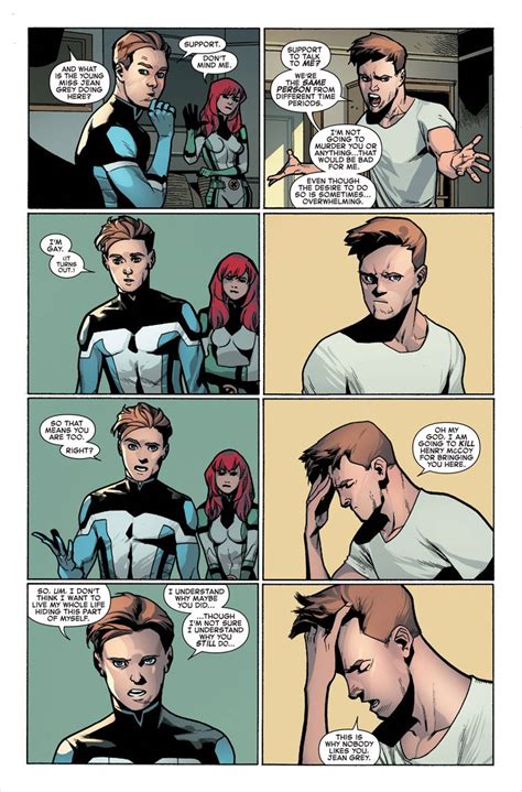 Exclusive Iceman Confronts Himself You Are Gay