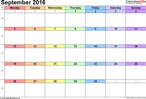 Teniendo a fresco de calendar planner 2019 malaysia a en sus actividades también son capaces de revelar donde todos de va. Calendar Planner September 2016 - Fotolip