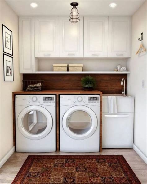 12 Stunning Minimalist Laundry Room Design Ideas To Maximize Your Small