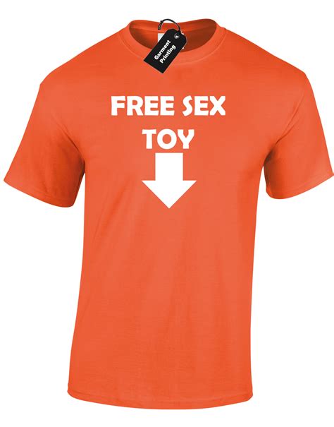 Free Sex Toy Mens T Shirt Funny Rude Design Top New Premium Quality Joke T Ebay