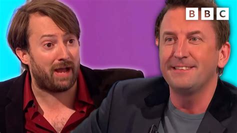 David Mitchell Argues With Lee Mack Over How Best To Present The News