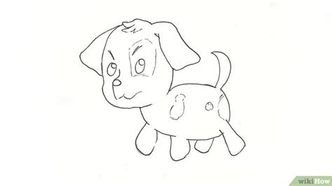 4 Formas De Desenhar Um Filhote De Cachorro Wikihow