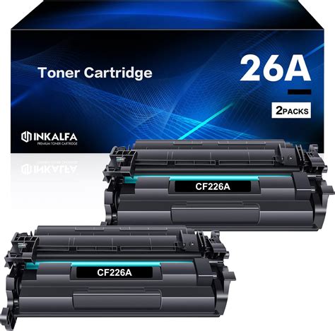 Cf226a 26a Black Toner Cartridge 2 Pack Compatible Replacement For Hp