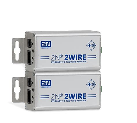 2n 2wire converter set with 2 adapters master slave poe with eu pow