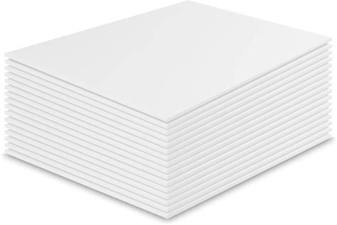 20pack Foam Core Board 11x15 White Foam Board 316