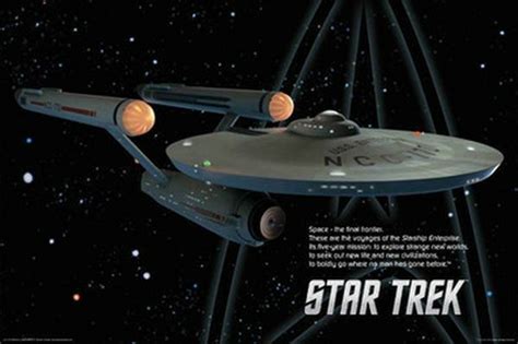 Star Trek Enterprise Poster 24x36 Shrink Wrapped