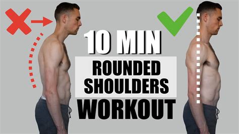 FIX Rounded Shoulders FAST 10 Min Home Workout INSTANT BACK NECK