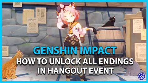 Genshin Impact How To Unlock All Endings In Diona Hangout Event