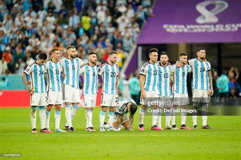 Players Of Argentinan During The Fifa World Cup Qatar 2022 Quarter News Photo Getty Images