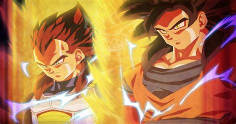 The series retells the events from the two dragon ball z films, battle of gods and resurrection 'f' before proceeding to an. Here's What SSJ4 Could Look Like In 'Dragon Ball Super ...