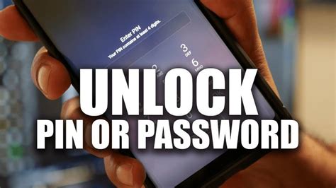 Forgot Passcode Pin Password Hack Unlock Your Samsung Phone No