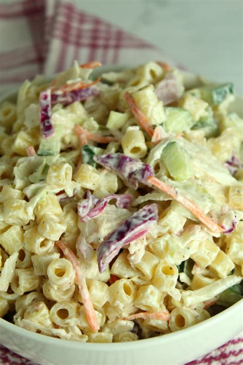 Coleslaw Pasta Salad My Incredible Recipes