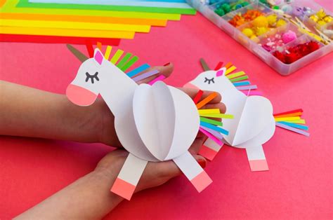 Diy Easy Unicorn Crafts For Kids Diy