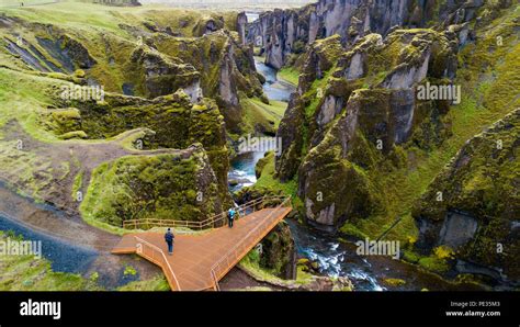 River Canyon Fjadrargljufur Iceland Hi Res Stock Photography And Images
