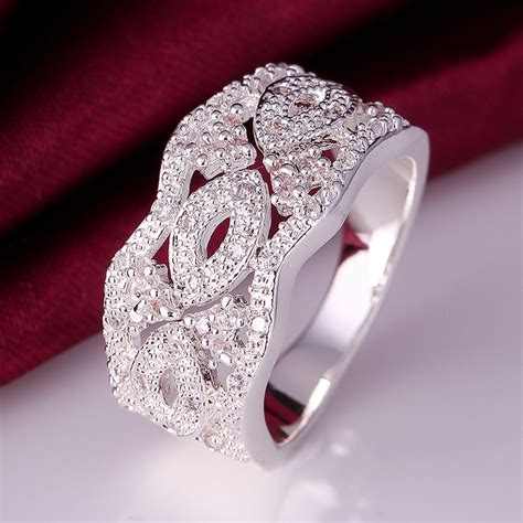 Sterling silver is one of the top metals preferred for jewelry and is a great choice when shopping for rings. sterling silver jewelry 925 sterling silver rings fashion ...