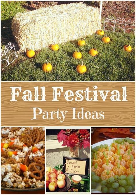 Fall Festival Birthday Party Ideas ~ A Unique Party Theme For The