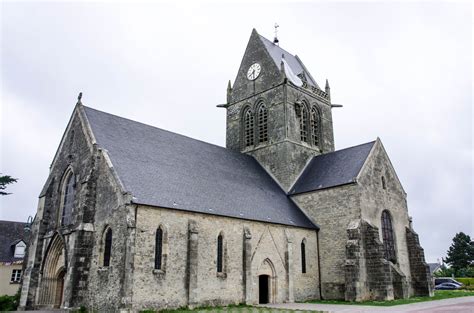 The Church Of Sainte Mère Eglise Normandy At War Tours