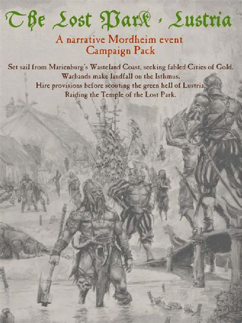 The Lost Park Mordheim In Lustria Campaign Pack Pdf