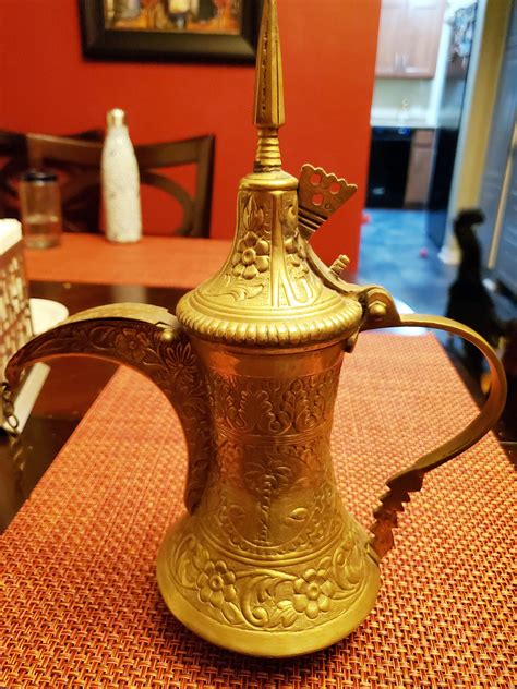 Arabic Coffee Pot Dallah Rthriftstorehauls