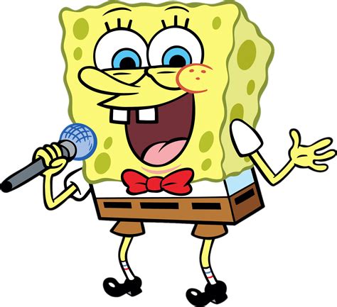 Spongebob Singing Transparent Png Stickpng
