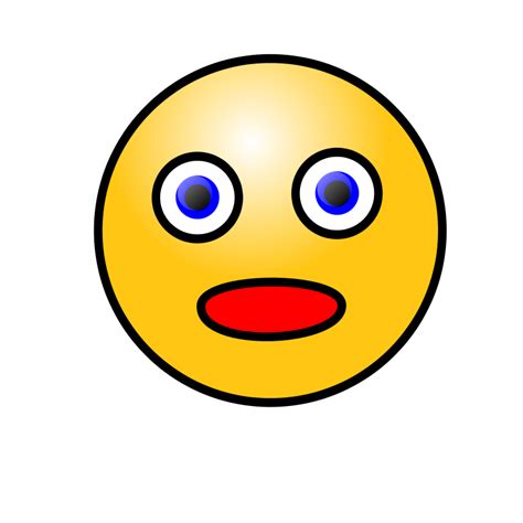 Scared Face Cartoon Images Scared Cartoon Face Clipart 10 Free