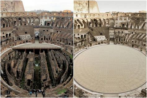 Italy Unveils New High Tech Floor Design For Colosseum Area The