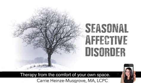 Seasonal Affective Disorder Online Therapy