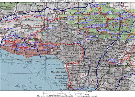 Freeway Map Southern California Klipy Southern California Road Map
