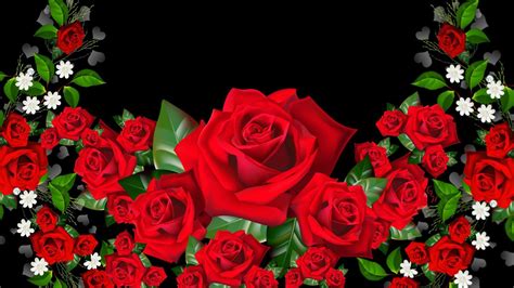 Mobile Red Rose Flowers Wallpapers Wallpaper Cave