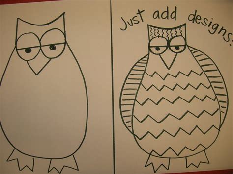 The Elementary Art Room First Grade Art First Grade Art Owls