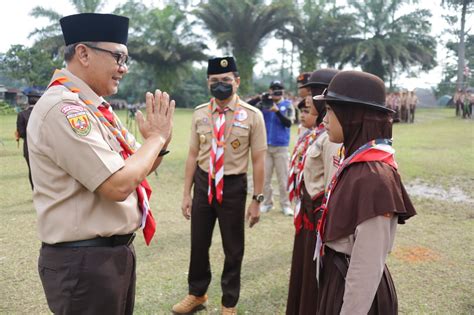 Plt Bupati Iwan Setiawan Jambore Cabang Wahana Pembinaan Anggota
